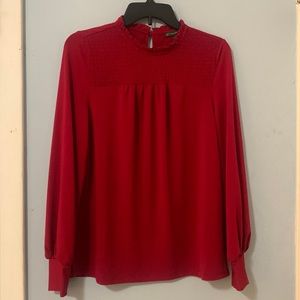Red Adrianna Papell blouse